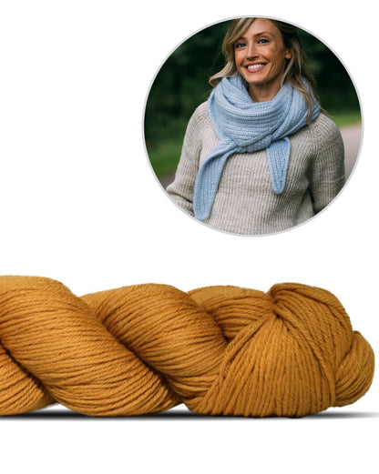 Jaunty Shawl | schlicht und wunderschön aus Cheeky Merino Joy von Rosy Green Wool