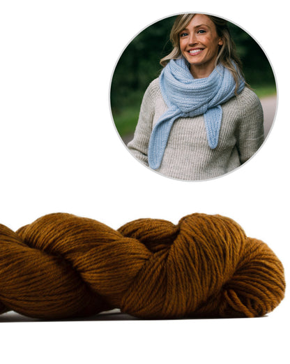 Jaunty Shawl | schlicht und wunderschön aus Cheeky Merino Joy von Rosy Green Wool