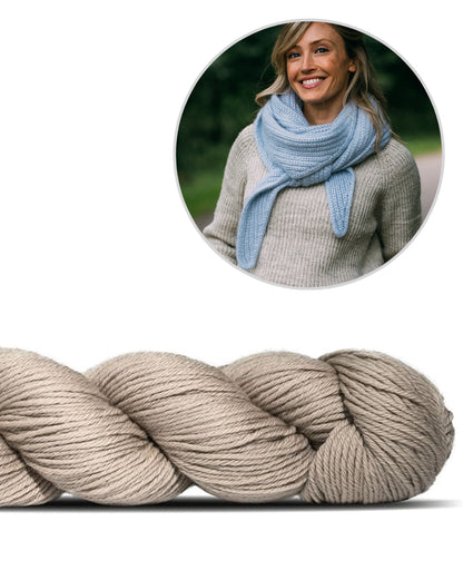 Jaunty Shawl | schlicht und wunderschön aus Cheeky Merino Joy von Rosy Green Wool