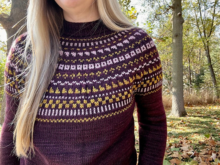 Armena Sweater von Jen Geigley aus Viva von Symfonie Yarns 2