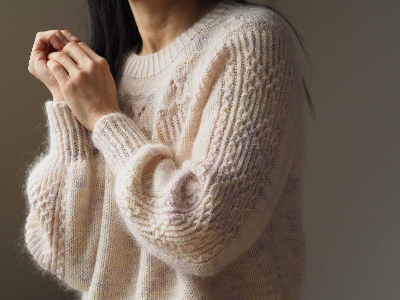 Joanna Ang Fairy Bouquet Pullover mit So Kosho und Sensai von ITO Yarn 2