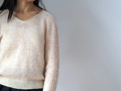Tea of Heaven Sweater von Joanna Ang mit Alpakka Folgetrad und Tynn Silk Mohair von Sandnes Garn 2