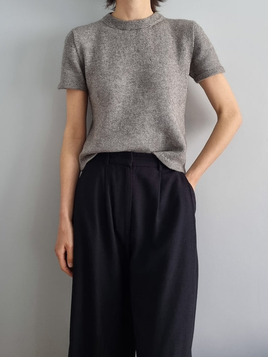 Linar Tee | zartes Basic Tee aus Puno von Pascuali