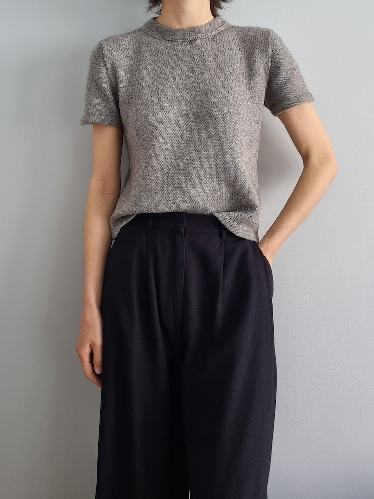 Linar Tee | zartes Basic Tee aus Puno von Pascuali