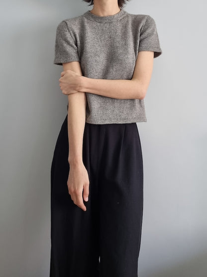 Linar Tee | zartes Basic Tee aus Puno von Pascuali