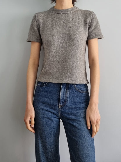 Linar Tee | zartes Basic Tee aus Puno von Pascuali