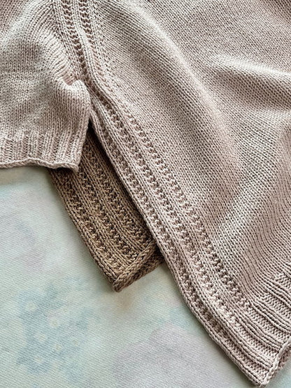 Mellow Mood Top | Basic Shirt, luftig weich aus Line von Sandnes Garn
