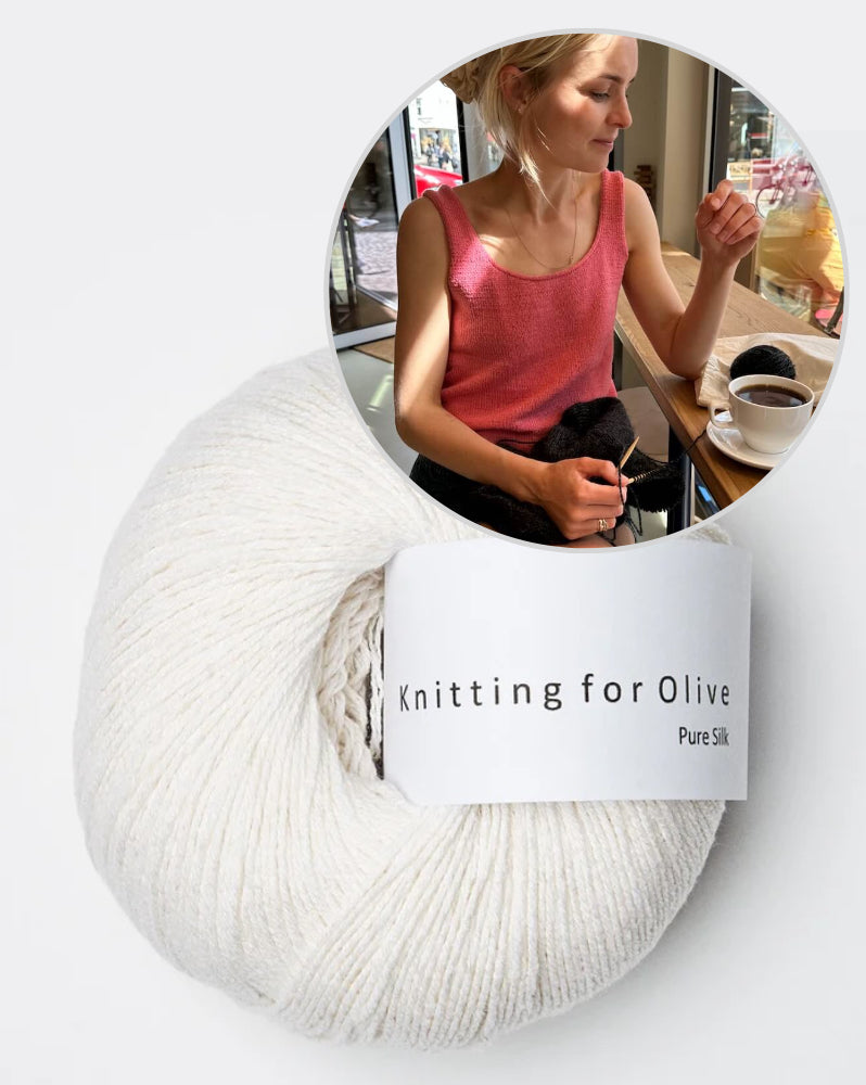 PetiteKnit June Top light mit Pure Silk von Knitting for Olive 16