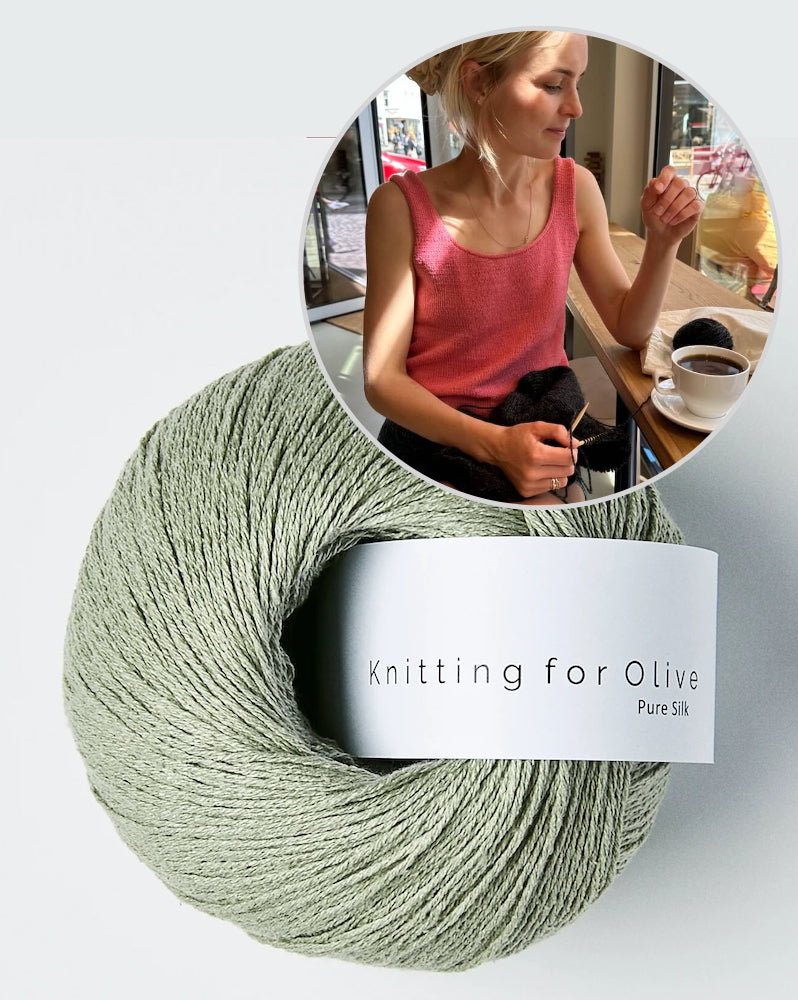 PetiteKnit June Top light mit Pure Silk von Knitting for Olive 14