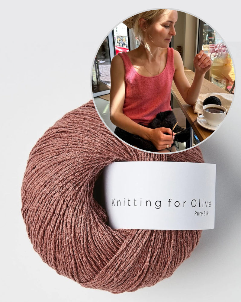 PetiteKnit June Top light mit Pure Silk von Knitting for Olive 9