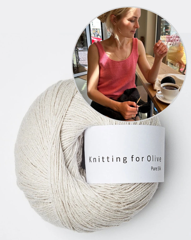 PetiteKnit June Top light mit Pure Silk von Knitting for Olive 15