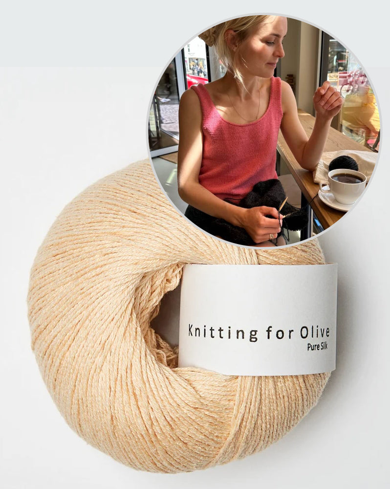 PetiteKnit June Top light mit Pure Silk von Knitting for Olive 10