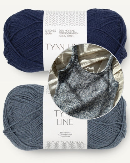 June Top | enkel og smuk i Tynn Line fra Sandnes Garn