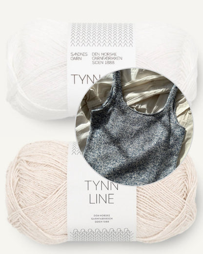 June Top | enkel og smuk i Tynn Line fra Sandnes Garn