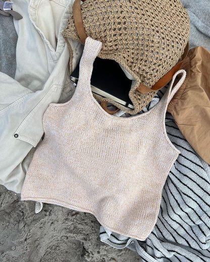 June Top | enkel og smuk i Tynn Line fra Sandnes Garn