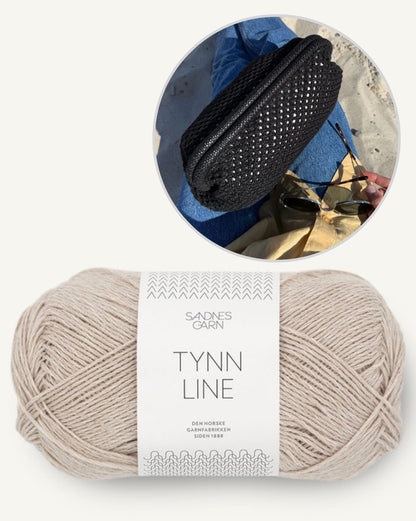 Juno Clutch | feines Lochmuster aus Tynn Line von Sandnes Garn