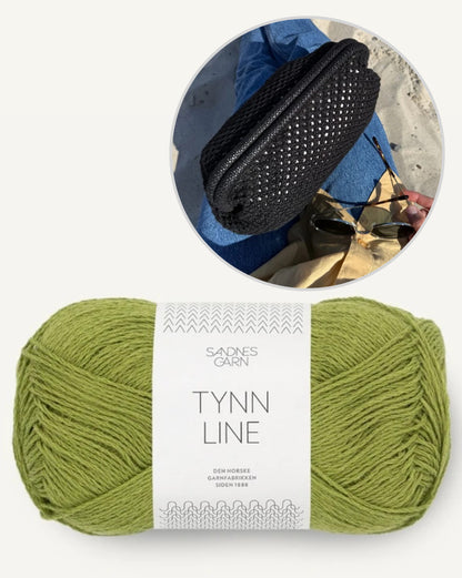 Juno Clutch | feines Lochmuster aus Tynn Line von Sandnes Garn