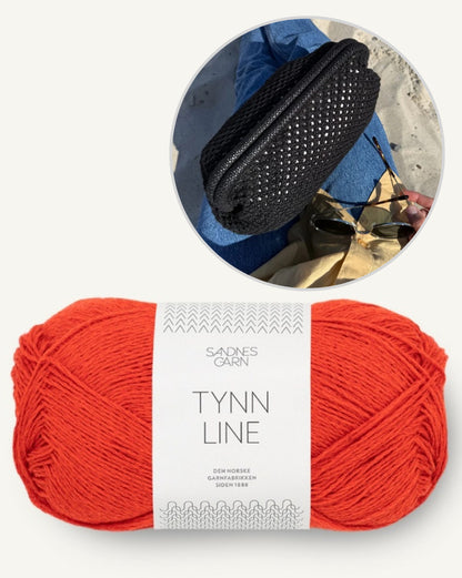 Juno Clutch | feines Lochmuster aus Tynn Line von Sandnes Garn
