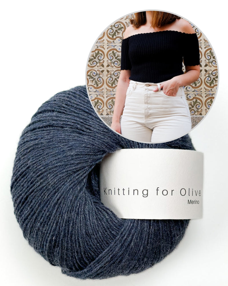 Juno Top von vert knit mit Merino von Knitting for Olive 14