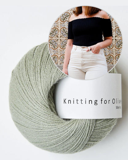 Juno Top von vert knit mit Merino von Knitting for Olive 17