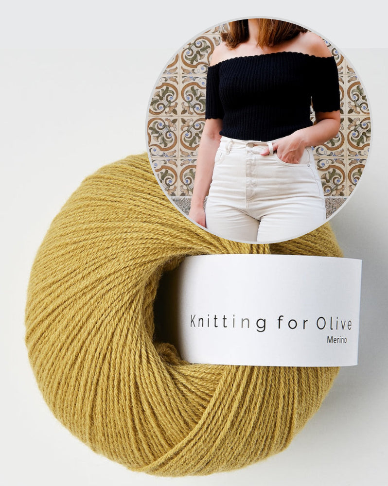 Juno Top von vert knit mit Merino von Knitting for Olive 11