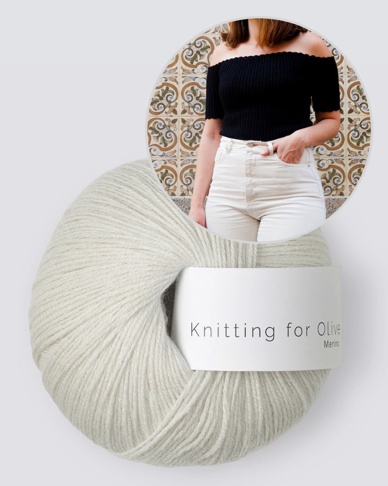Juno Top von vert knit mit Merino von Knitting for Olive 9