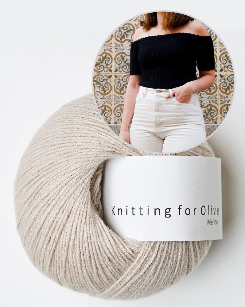 Juno Top von vert knit mit Merino von Knitting for Olive 13