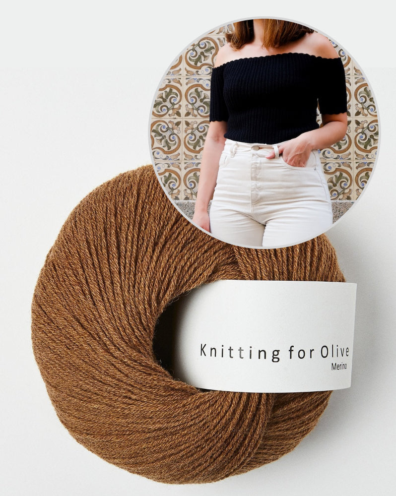 Juno Top von vert knit mit Merino von Knitting for Olive 10