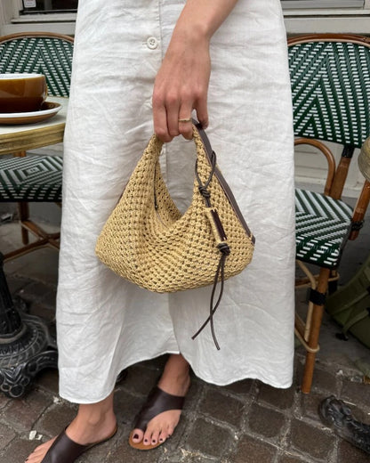 Juno Bag | kleine Tasche aus Crealino von Lang Yarns