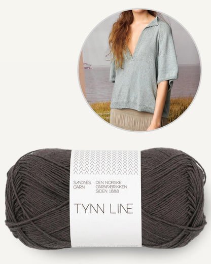Kamille Tee | lässig oversize aus Tynn Line von Sandnes Garn
