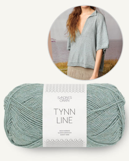 Kamille Tee | lässig oversize aus Tynn Line von Sandnes Garn
