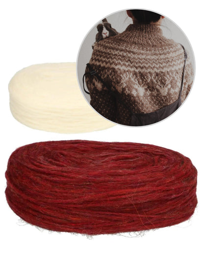 Karibou Sweater | winterliches Muster aus Plötulopi von Lopi Island