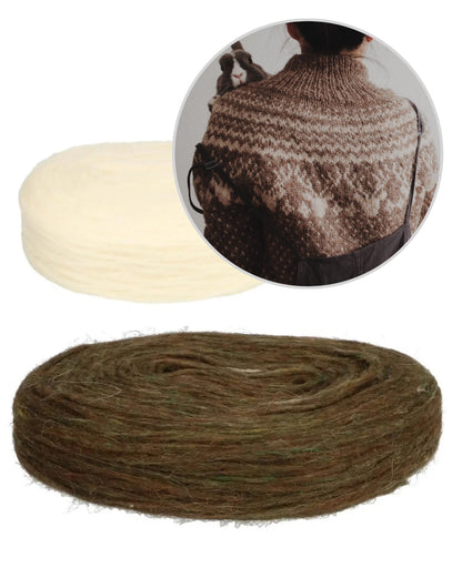 Karibou Sweater | winterliches Muster aus Plötulopi von Lopi Island