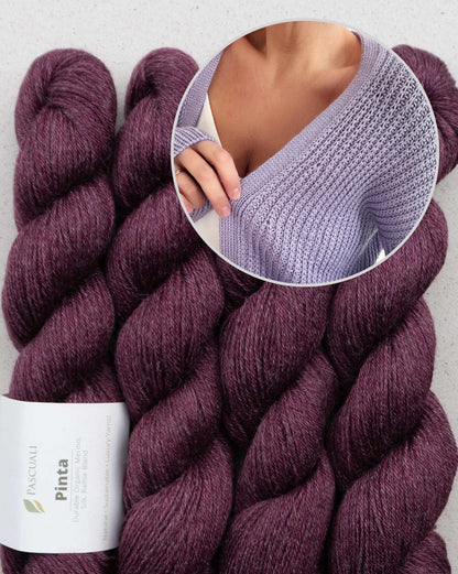 Katie Cardigan | klassisch im Halbpatent aus Pinta von Pascuali