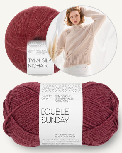 Kelly Pullover Double Sunday | schmeichelnder Klassiker zum verlieben
