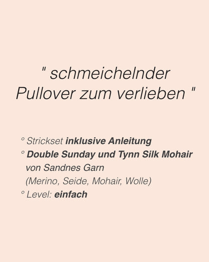 Kelly Pullover Double Sunday | schmeichelnder Klassiker zum verlieben