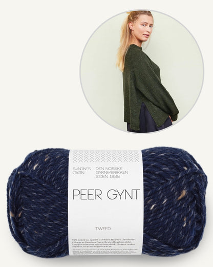Kelly Pullover | mit Gratisanleitung aus Peer Gynt von Sandnes Garn