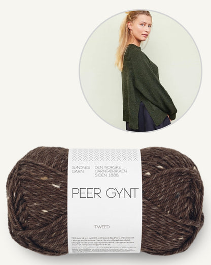 Kelly Pullover | mit Gratisanleitung aus Peer Gynt von Sandnes Garn