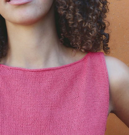 Top Sigrid | ligne A délicate en pure soie de Knitting for Olive