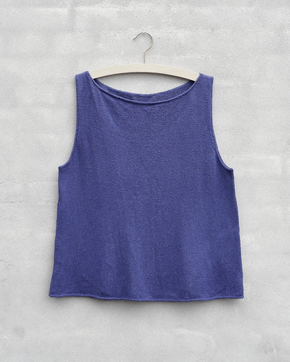 Top Sigrid | ligne A délicate en pure soie de Knitting for Olive