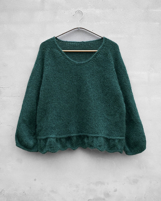 Poppy Sweater | verspielt und weich aus Soft Silk Mohair von Knitting for Olive