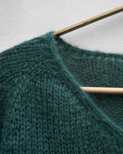 Poppy Sweater | verspielt und weich aus Soft Silk Mohair von Knitting for Olive