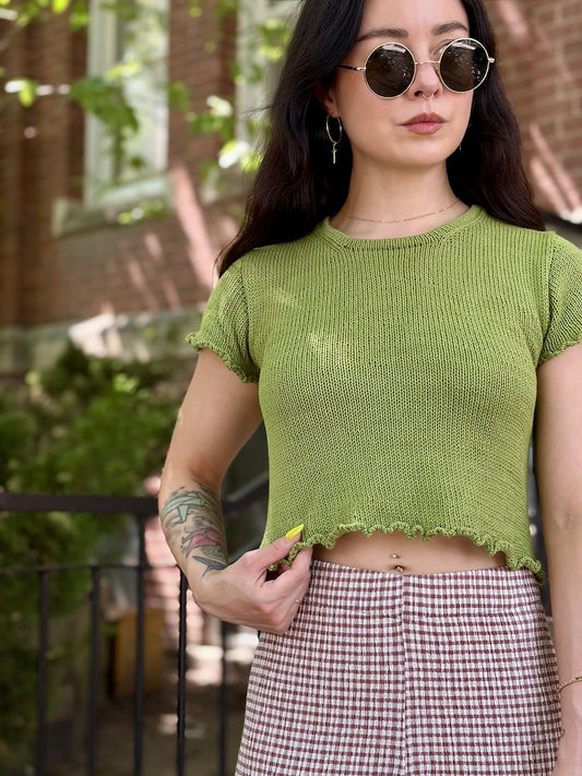 Baby Gem Tee | zauberhafte Rüschen aus Mandarin Petit von Sandnes Garn