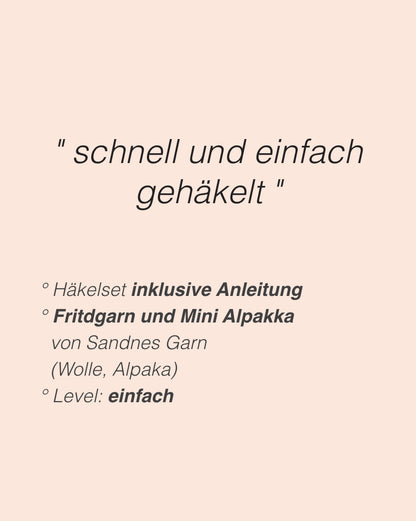 Kleiner Korb | super einfach aus Fritidsgarn und Mini Alpakka von Sandnes Garn