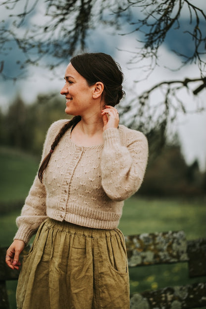 Meadowflower Cardigan - Sandnes Edition | leicht und sommerlich aus Duo von Sandnes Garn