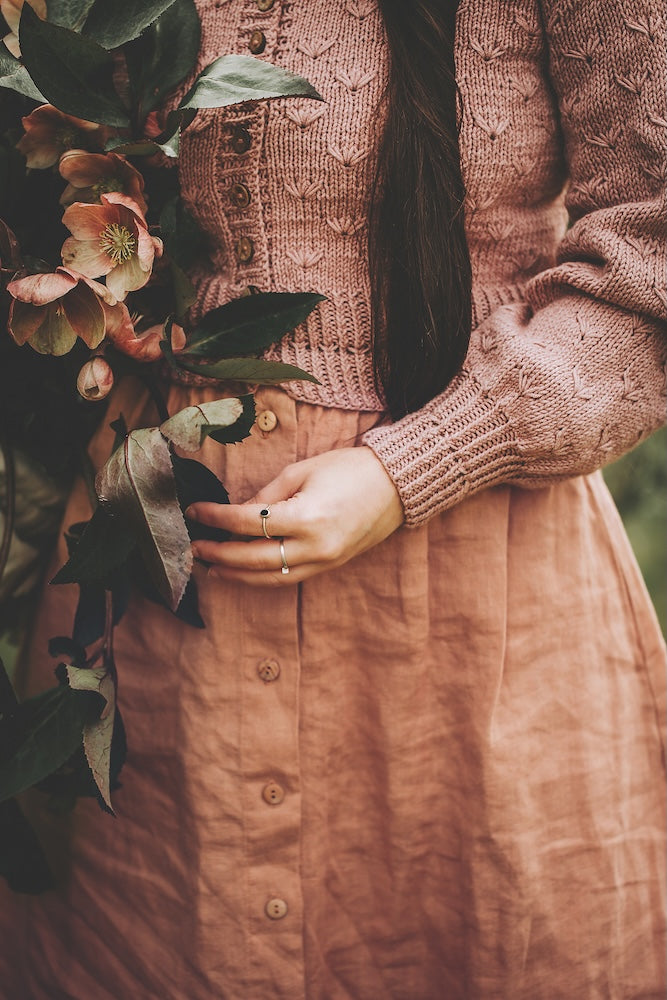 Meadowflower Cardigan von Kleinigkeitenliebe mit Classic Cashmere von Cardiff 9