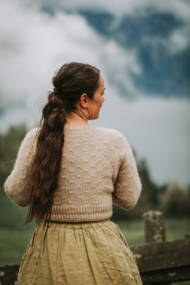 Meadowflower Cardigan von Kleinigkeitenliebe mit Classic Cashmere von Cardiff 6