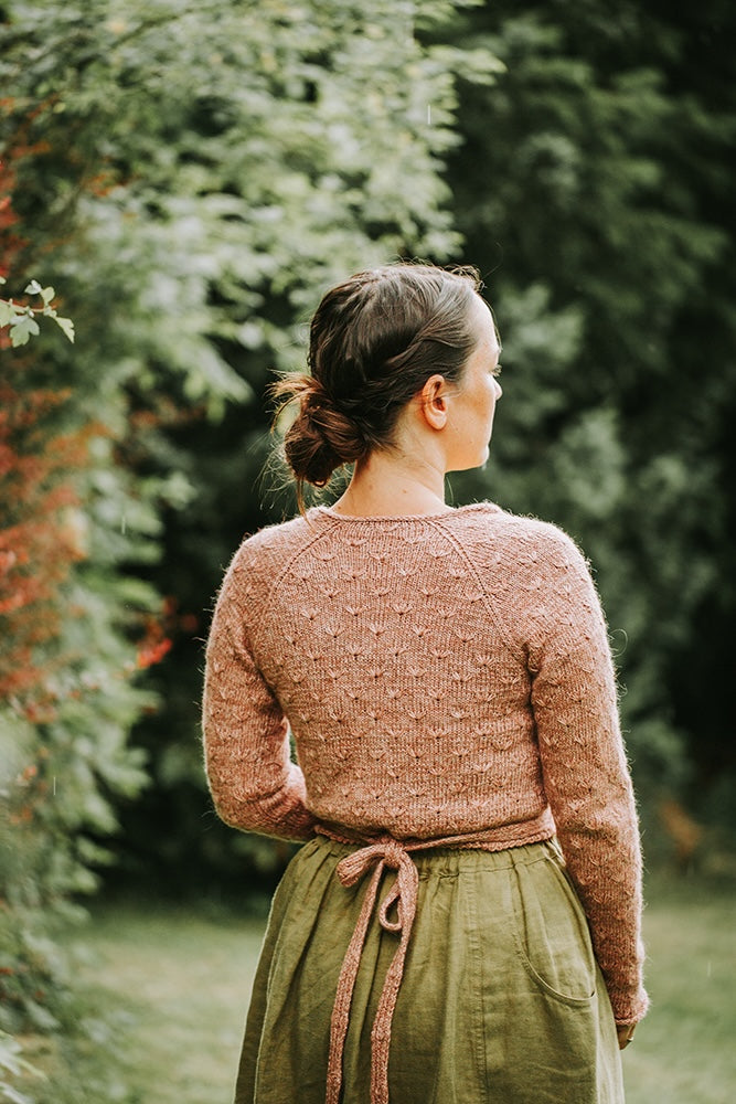 Wickeljacke Wiesenblume von Kleinigkeitenliebe mit Classic Cashmere von Cardiff 2