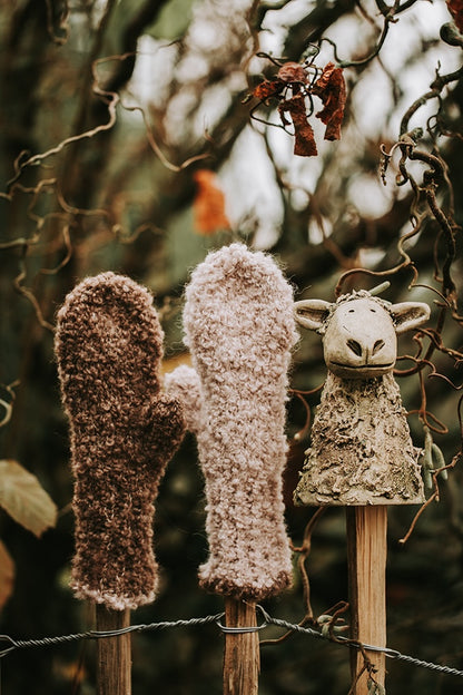 Mellow Mittens Cashmere | fantastisch weich aus reinem Kaschmir Bouclé von Cardiff