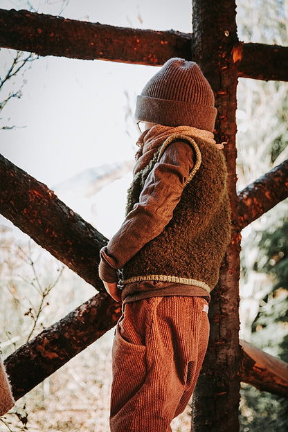 Mellow Vest Kids | super kuschelweich aus Teddy Dear von Gepard und Brisa von BC Garn